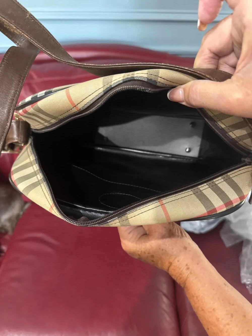 Vintage Burberrys Satchel